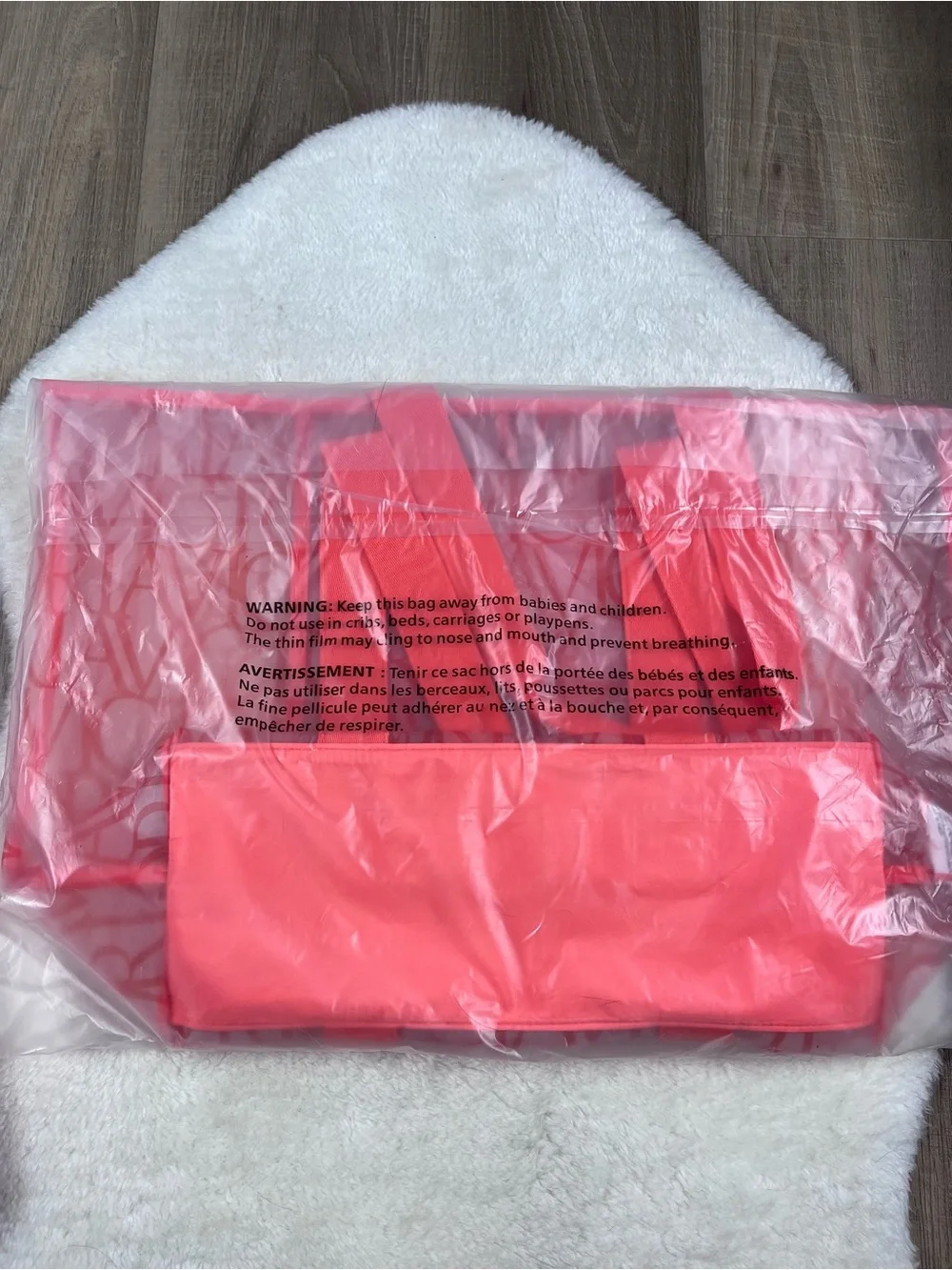 Victoria’s Secret beach tote bag & towel